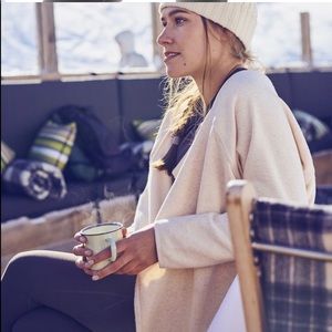 Athleta Cozy Karma Wrap Sweater Cardigan EUC M